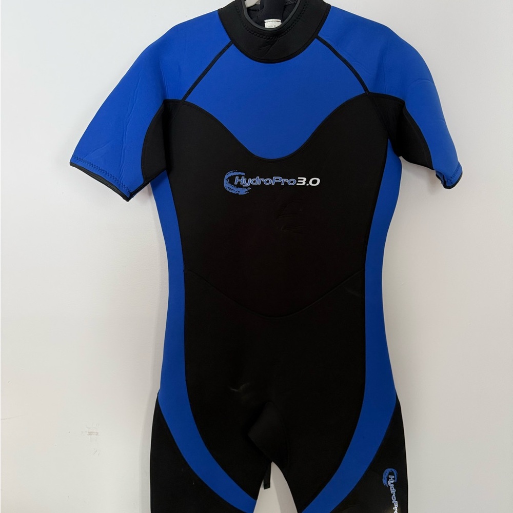 Men's Blue and Black Rashguard